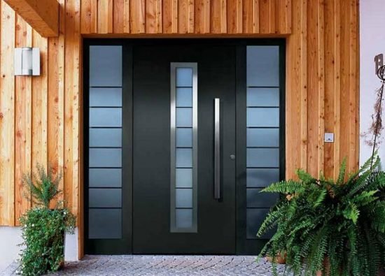 Наружные алюминиевые двери